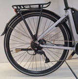 Raleigh Felix+ Low Step-Through Leisure City Hybrid E--Bike ~ Grey ~ 46cm