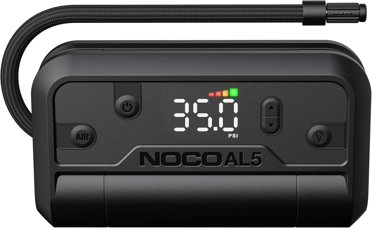 NOCO AL5 12V 5A Cordless Portable Air Compressor 130 PSI Tyre Inflator