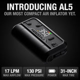 NOCO AL5 12V 5A Cordless Portable Air Compressor 130 PSI Tyre Inflator
