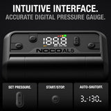 NOCO AL5 12V 5A Cordless Portable Air Compressor 130 PSI Tyre Inflator