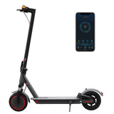 AOVOPRO AP07 Electric Scooter 350W Dual Suspension Turn Signals - Black
