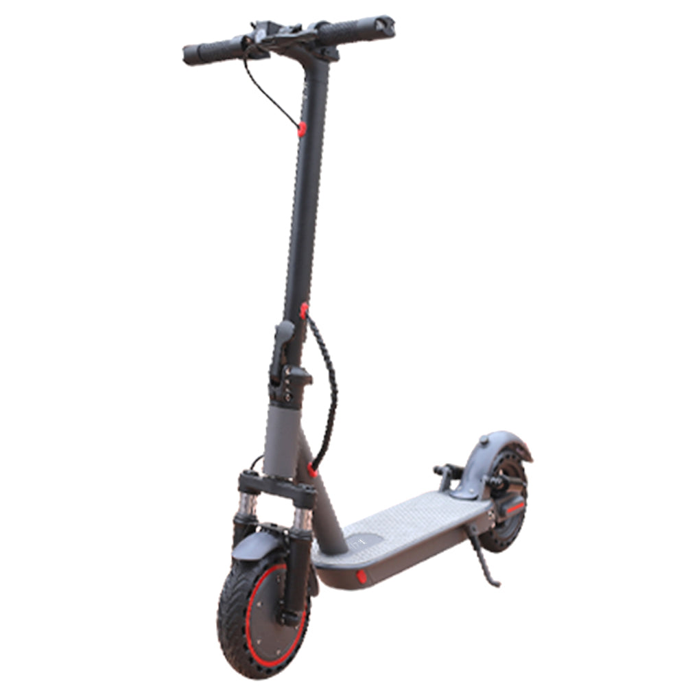 AOVOPRO AP07 Electric Scooter 350W Dual Suspension Turn Signals - Black