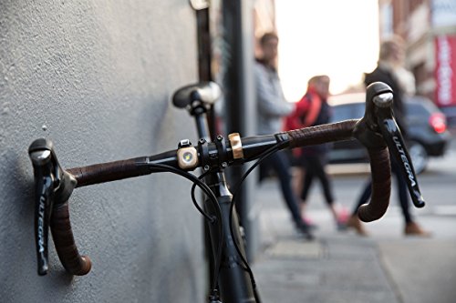Knog Oi Classic Strong Loud - Large 23.8 - 31mm Bike Bell - Silver/Black