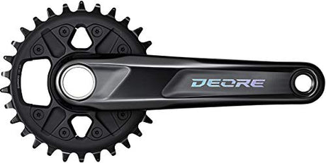 Shimano Deore FC-M6120-1 12-Speed 30T 170mm 55mm Chainline Crankset - Black