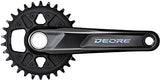 Shimano Deore FC-M6120-1 12-Speed 30T 170mm 55mm Chainline Crankset - Black