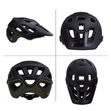 Lazer Jackal KinetiCore MTB Cycling Helmet - Matt Blue/Green - Large 58-61cm