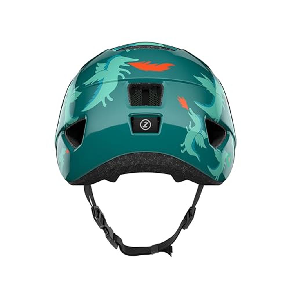 Lazer Nutz Dragons KinetiCore Kids Cycling Helmet - Green - Uni-Size 50-56cm
