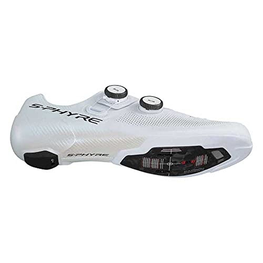 Shimano S-PHYRE RC9 (RC903) SPD-SL BAO Cycling Shoes - White - EU 45/UK 9.5