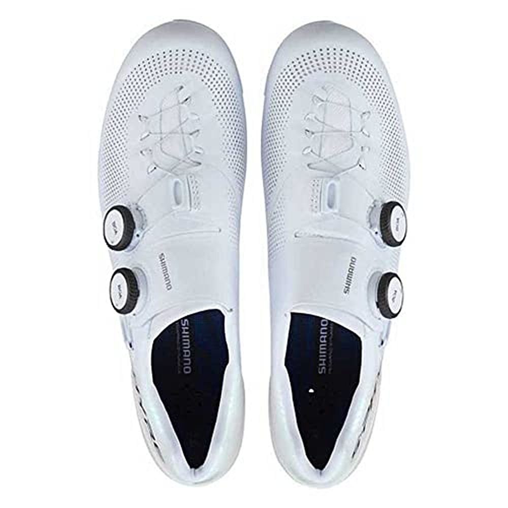 Shimano S-PHYRE RC9 (RC903) SPD-SL BOA Cycling Shoes - White - EU 42/UK 7.5