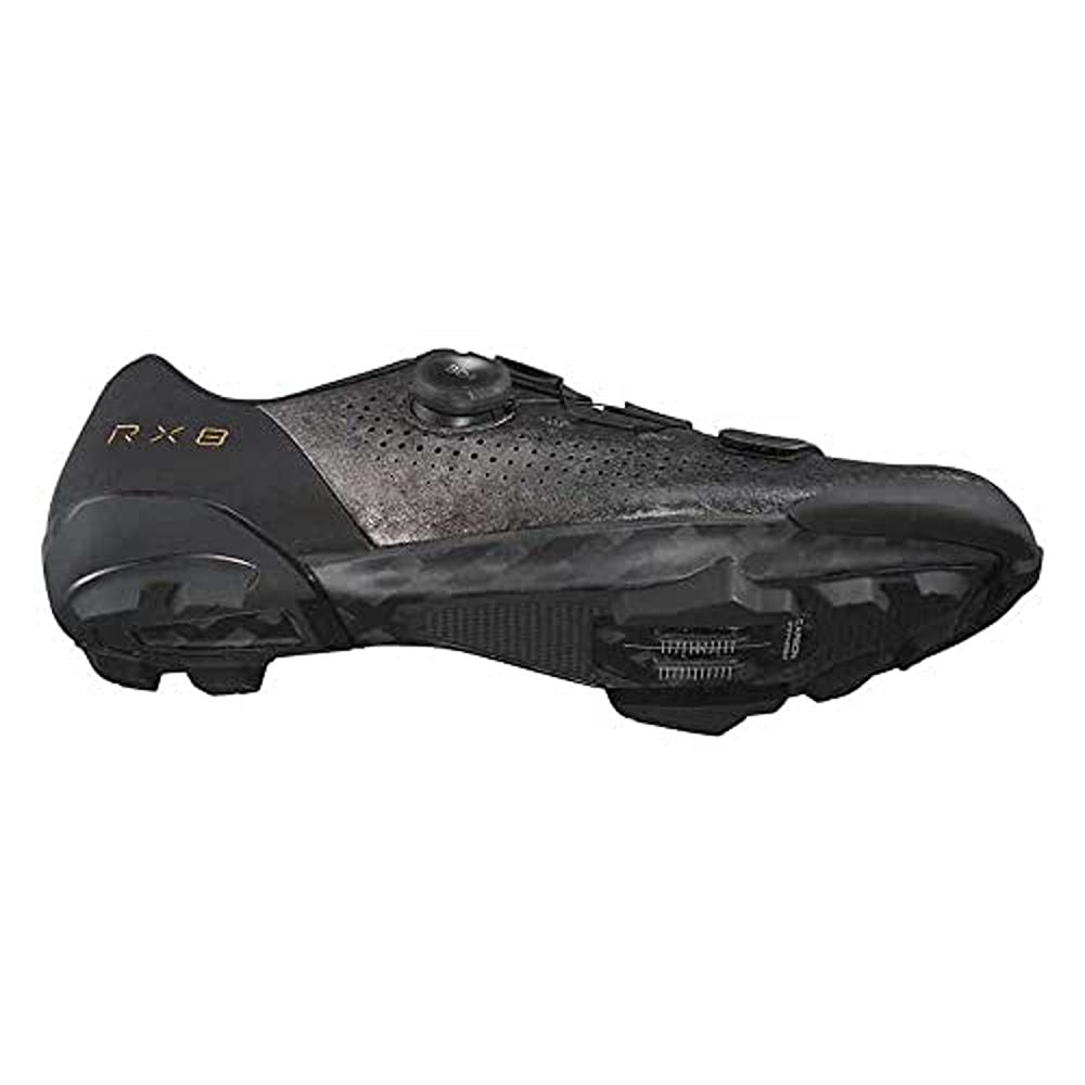 Shimano RX8 SPD BAO Gravel Racing Cycling Shoes - Silver - EU 41/UK 6.5