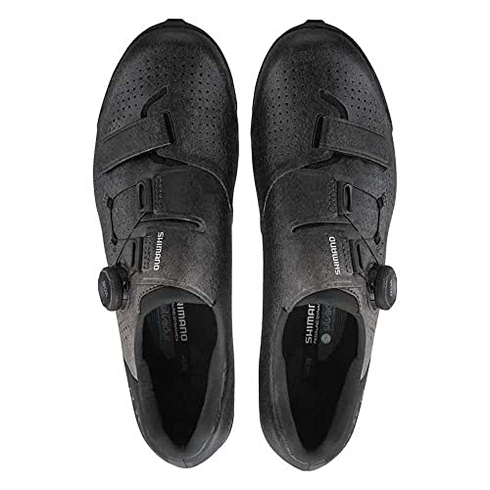 Shimano RX8 SPD BAO Gravel Racing Cycling Shoes - Silver - EU 41/UK 6.5