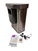 Simplehuman Voice & Motion Sensor Kitchen Recycling Bin 58L Stainless Steel