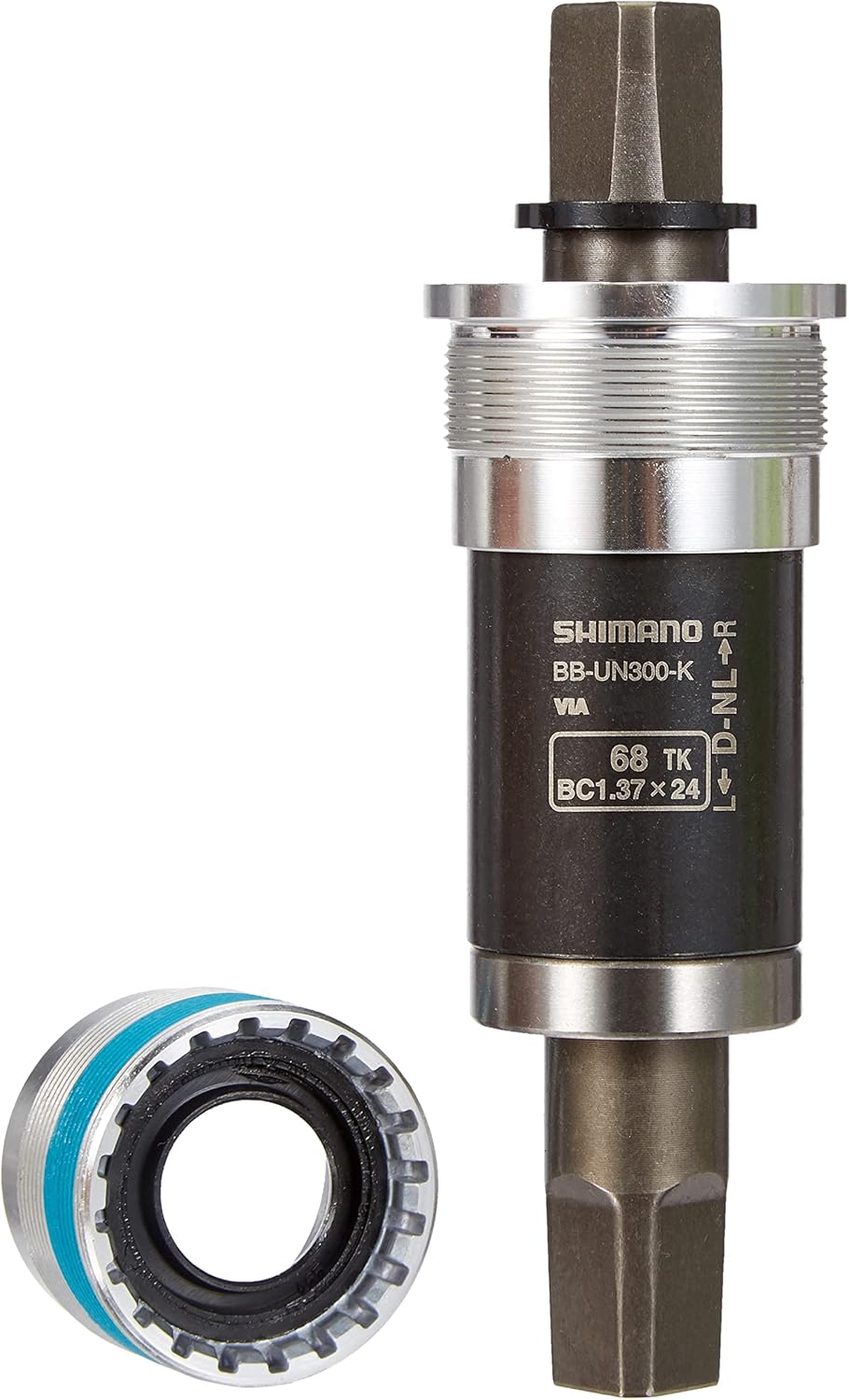 Shimano BB-UN300-K-68-123 Square Taper Bottom Bracket BSA 68mm 123mm - Black