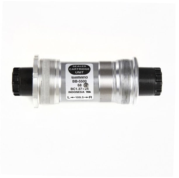 Shimano BB-5500 105 Bike Splined Bottom Bracket Adapter 68-118.5mm - Silver