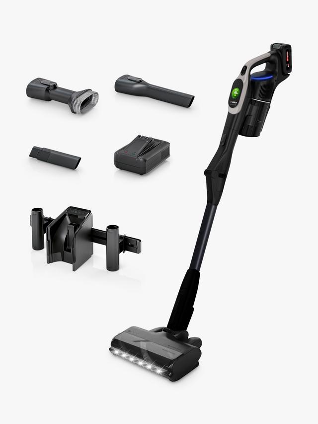 Bosch Unlimited 10 Cordless Vacuum Cleaner MicroClean Technology - Griege