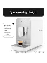 Smeg BCC12 Bean to Cup 19-Bar 1350W Automatic 1.4L Coffee Machine - White