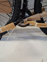 Boss Stealth Mens Full Suspension 21 Speed Mountain Bike - Black - Medium