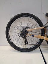 Boss Stealth Mens Full Suspension 21 Speed Mountain Bike - Black - Medium