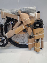 Boss Stealth Mens Full Suspension 21 Speed Mountain Bike - Black - Medium