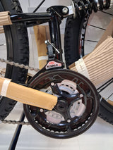 Boss Stealth Mens Full Suspension 21 Speed Mountain Bike - Black - Medium