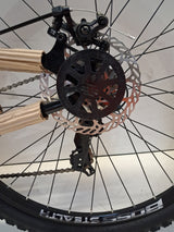 Boss Stealth Mens Full Suspension 21 Speed Mountain Bike - Black - Medium