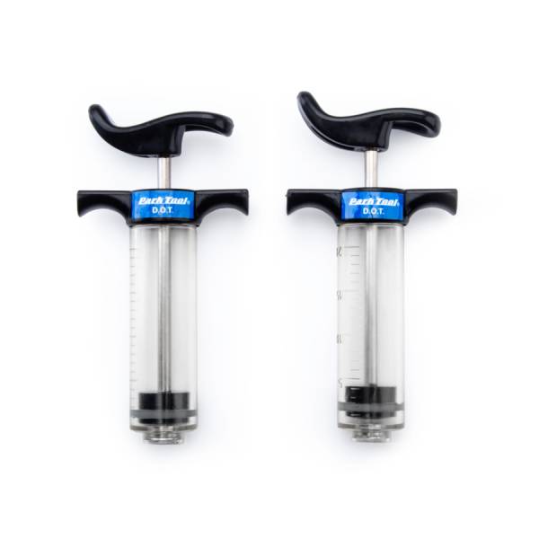 Park Tool BKD-1.2 DOT Hydraulic Disc Brake Bleed Kit Syringes Case - Black
