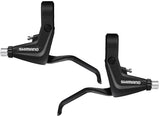 Shimano Alivio BL-T4000 MTB Alloy Hybrid Flat Bar V-Brake Lever Set - Black