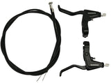 Shimano Alivio BL-T4000 MTB Alloy Hybrid Flat Bar V-Brake Lever Set - Black