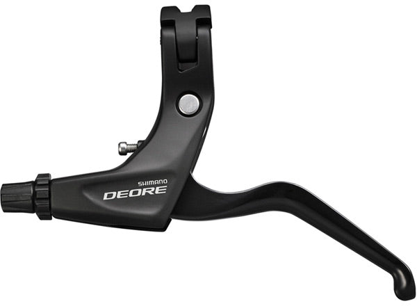 Shimano Deore BL-T611 3-Finger Servo Wave Flat Bar V-Brake Lever Set - Black