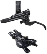 Shimano BR-M8100/BL-M8100 XT Bled Brake Lever/Post Mount Calliper Rear Left