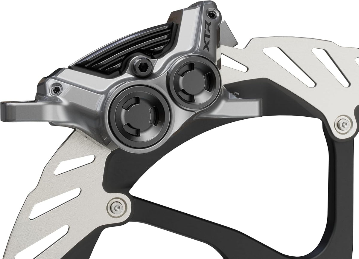 Shimano XTR BR-M9220 Aluminium 4-Piston Front/Rear Disc Brake Caliper Silver