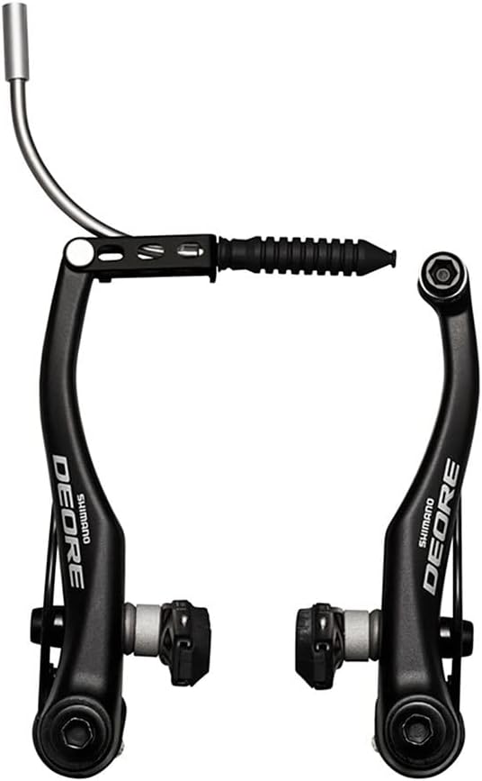 Shimano Deore BR-T610 107mm Linear Pull Rear V-Brake with S70C Pads - Black