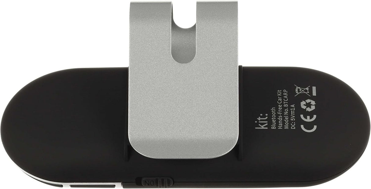 Kit Bluetooth Hands Free Easy To Set Up Speakerphone Universal Car Kit