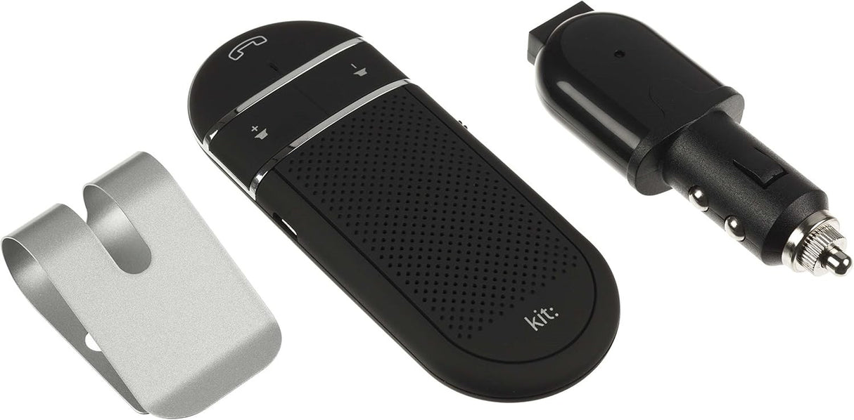 Kit Bluetooth Hands Free Easy To Set Up Speakerphone Universal Car Kit