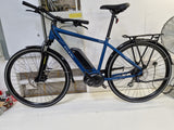 Raleigh Felix Crossbar Disc Brake 27.5" Unisex Hybrid Bike - Blue - Medium