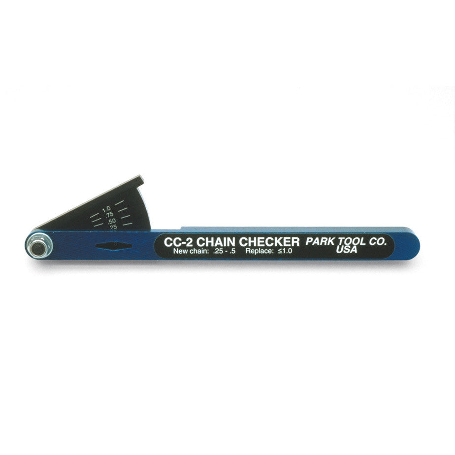 Park Tool 4000362 CC-2 Bike Power Chain Wear Indicator - Metal - Black/Blue