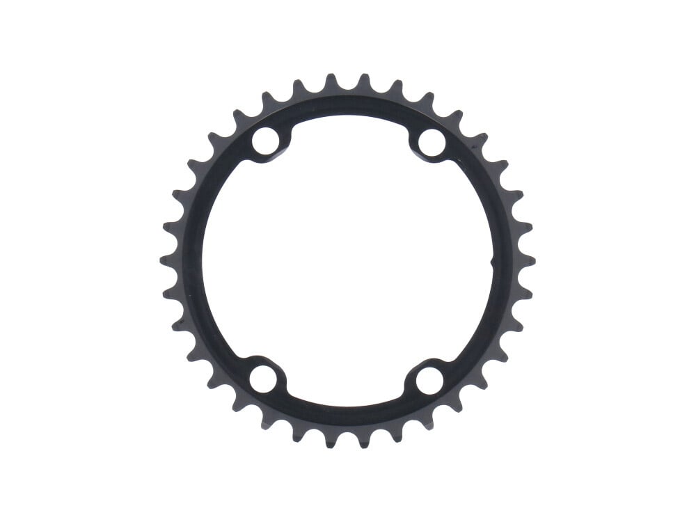 ROTOR Round Ring BCD110x4 42T Inner Shimano 11/12 Speed Chainring - Black
