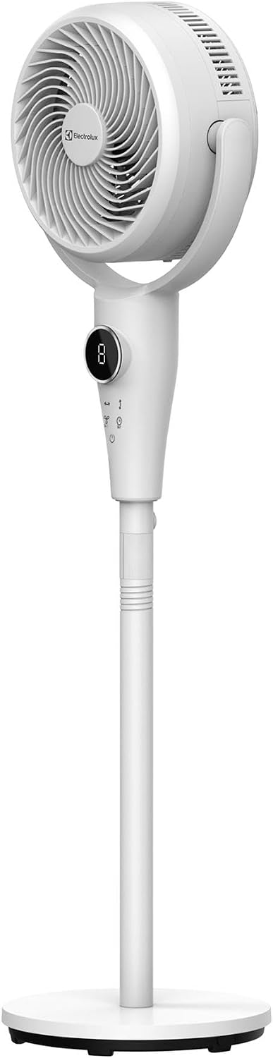 Electrolux FlowAir COL1725 24W 9-Speed 3D Oscillating Pedestal Fan - White