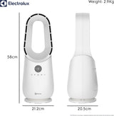 Electrolux AirGlide COL1726 Compact Bladeless Freestanding Desktop Fan White