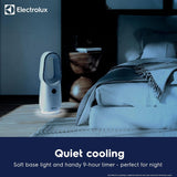 Electrolux AirGlide COL1726 Compact Bladeless Freestanding Desktop Fan White