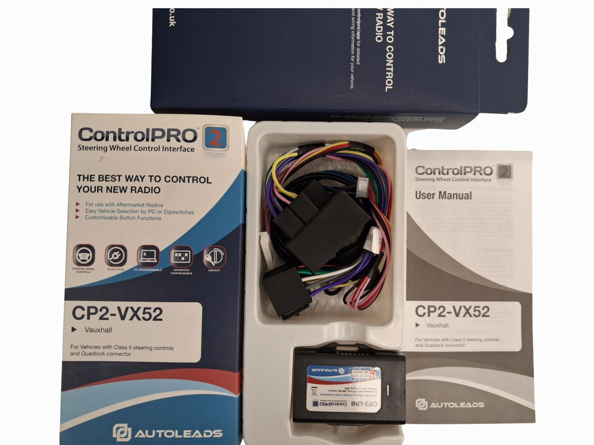 Autoleads ControlPRO 2 CP2-VX52 Vauxhall Class II Quadlock Radio Interface
