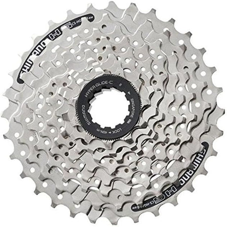 Shimano CS-HG41 High Quality 8 Speed Corrosion-Resistant Cassette - 11-34T