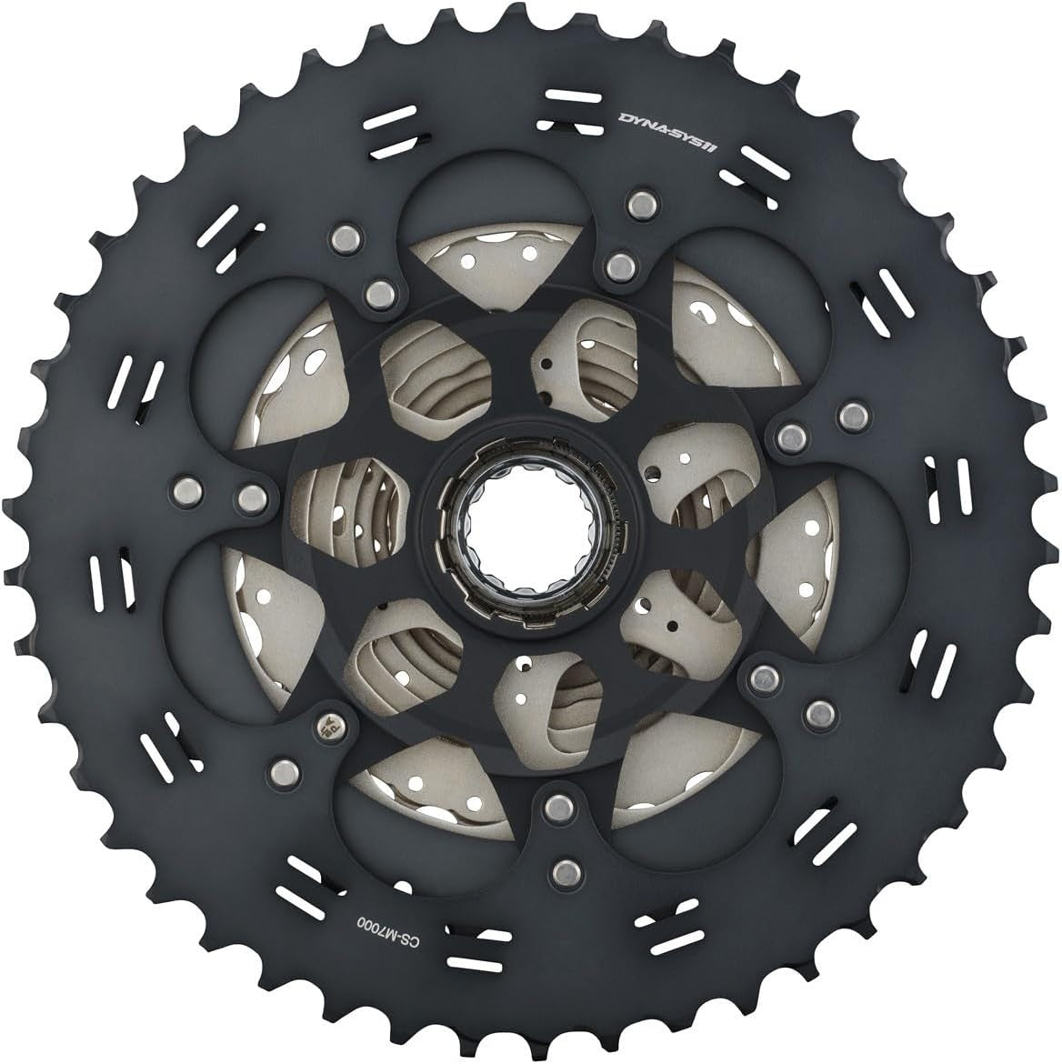 Shimano Spares SLX CS-M7000 11-Speed 40T Cassette Sprockets - Black/Silver