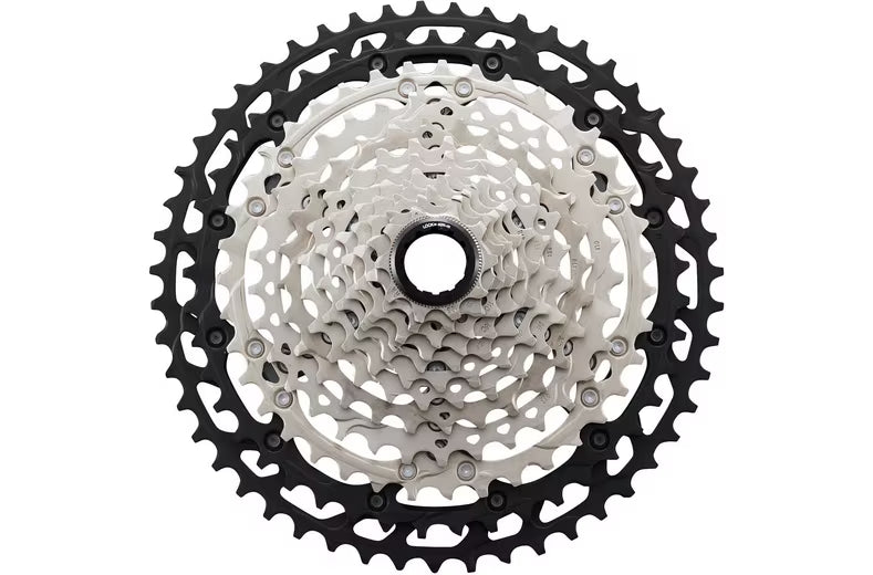 Shimano XT CS-M8100 12 Speed 10-45T Micro Spline MTB Bike Cassette - Black