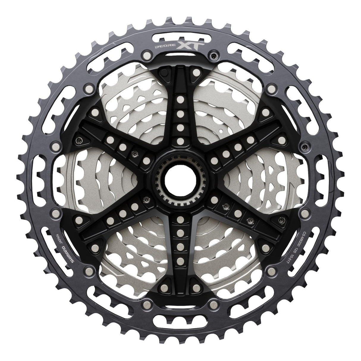 Shimano CS-M8200 XT 12-Speed Micro Spline MTB Cassette 9 - 45T Black/Silver