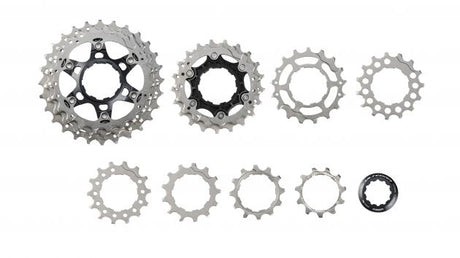 Shimano CS-R8000 Aluminium 11-28T Ultegra 11 Speed Bike Cassette - Silver
