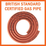 Clarke CT005-002-108-CLOR-01 PVC Universal Air Hose 6.3 x 11.5mm 100m Orange