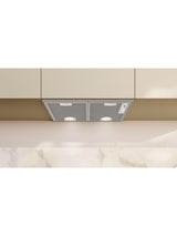 Neff N30 D5655X2GB 53cm LED Extractor 3-Speed Canopy Cooker Hood - Silver