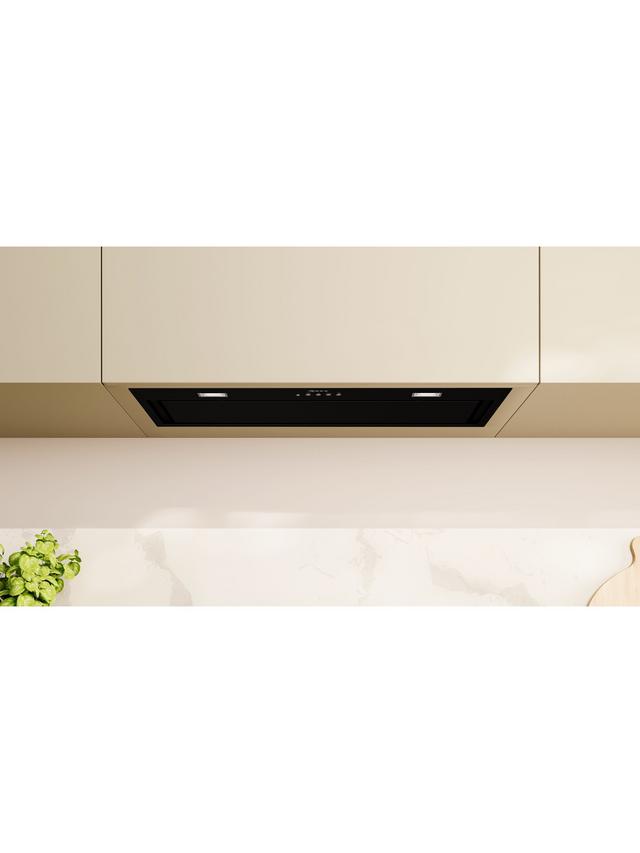 Neff N70 D75NAC1S0B 70cm Canopy Cooker Hood 730m3/h LED Extraction - Black
