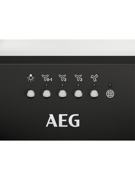 AEG DGE5861HB 62dB Kitchen Canopy Cooker Hood H33.1 x W77 x D30cm - Black
